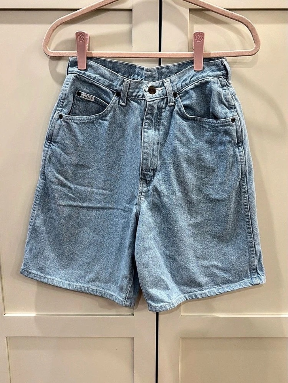 Chic Denim Jean Shorts in Blue